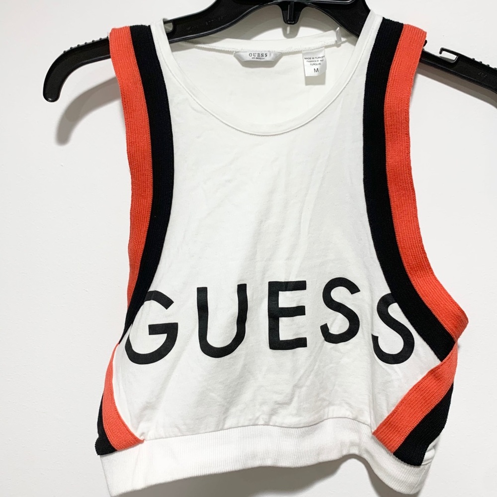 Cropped tank shirt / top